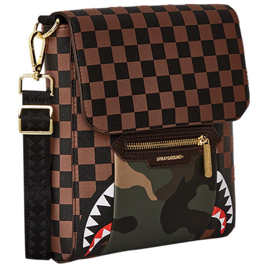 Sprayground Sip Camo Accent Messenger Sling